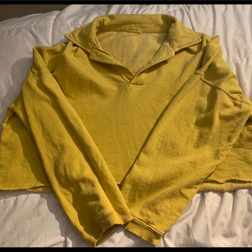 never worn cropped john galt shirt